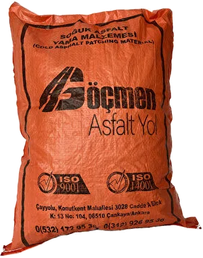 Göçmen Asfalt Yol soğuk asfalt yama malzemesi çuvalı